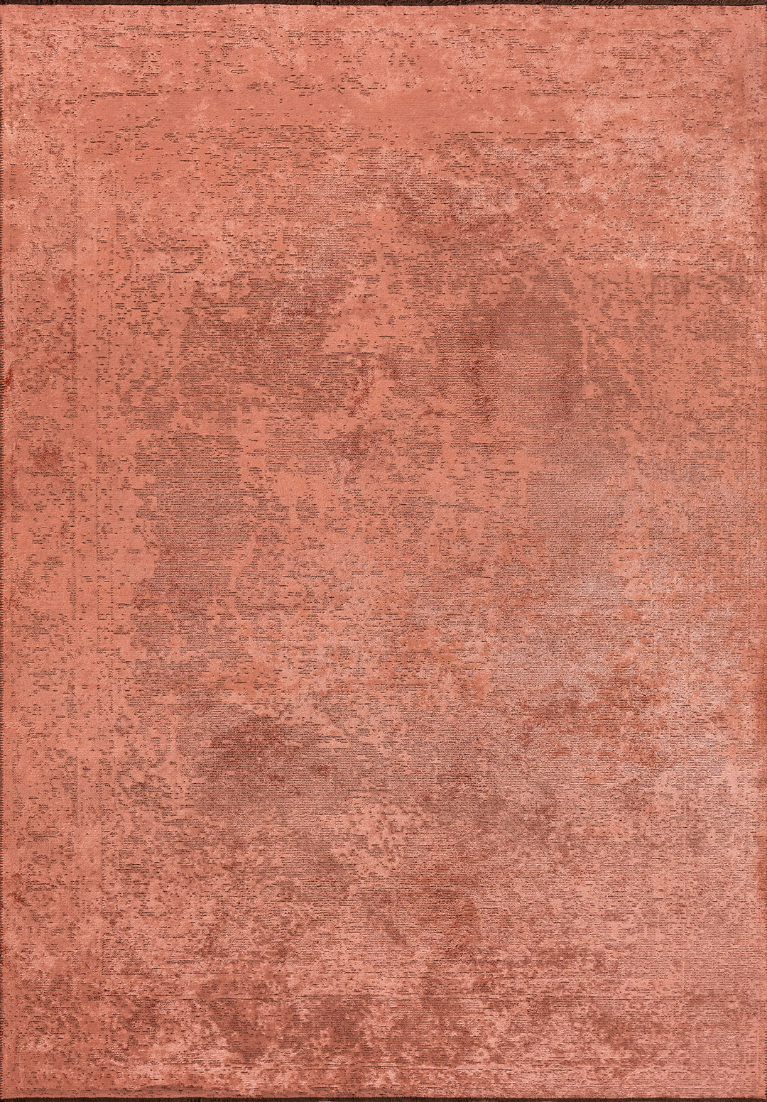 MEDALLION LIGHT CORAL RUG