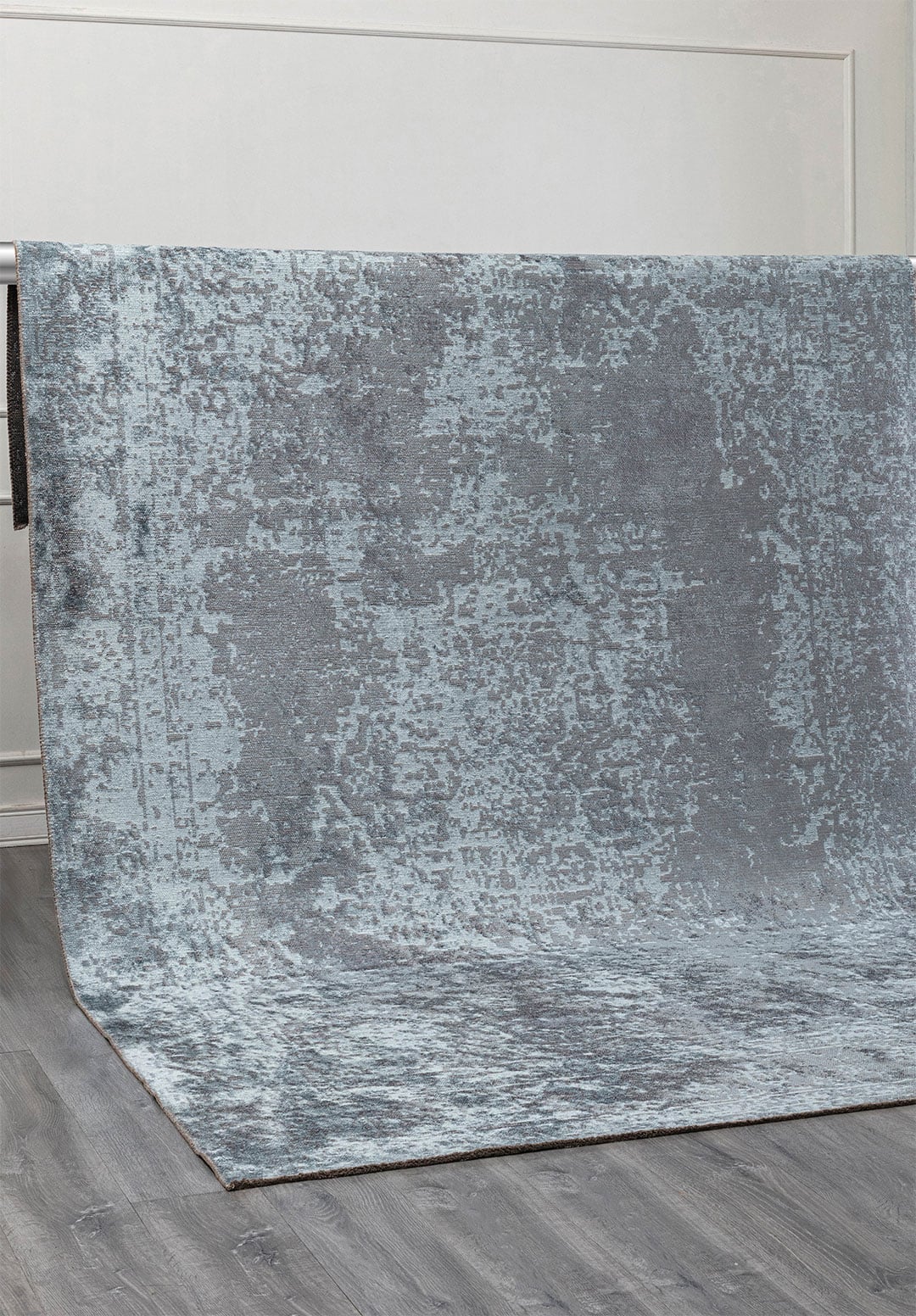 MEDALLION ICE BLUE - BLUE RUG - 4