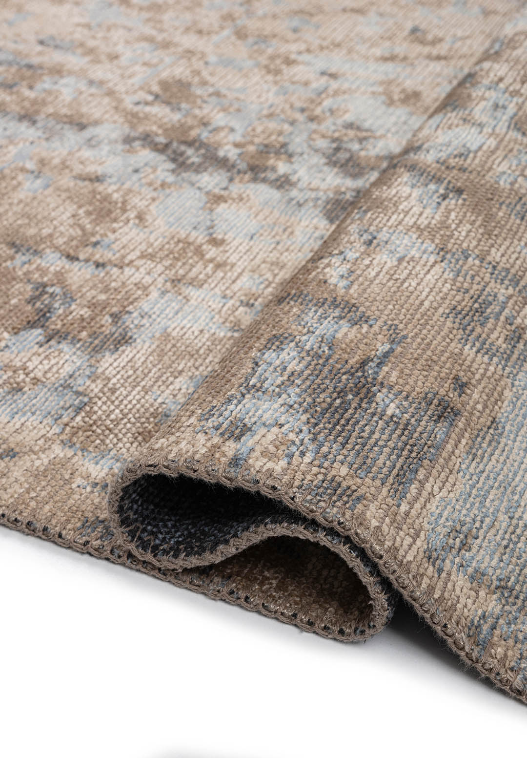 GLORY BLUE - BEIGE RUG - 2