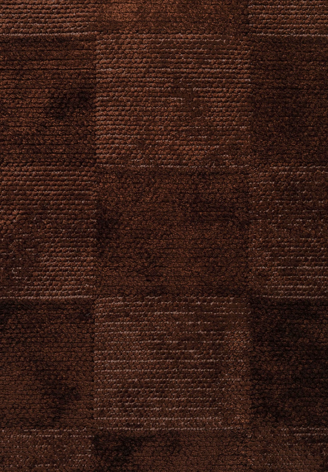 CHECKERS DARK BROWN RUG - 5