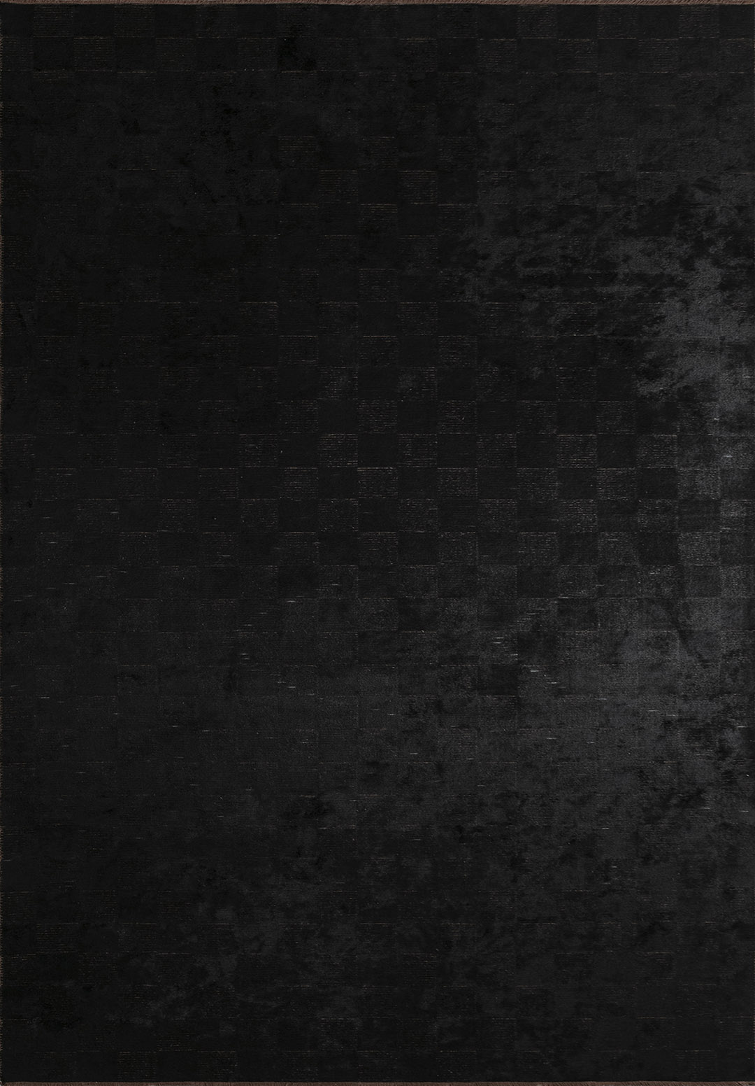 CHECKERS BLACK RUG