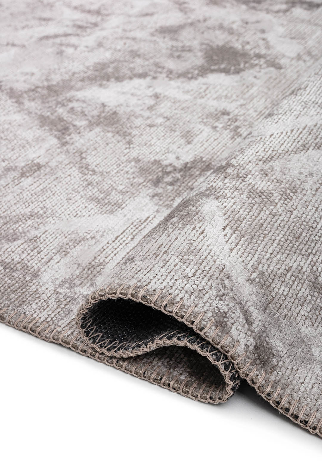 GLAM LIGHT GREY RUG - 2