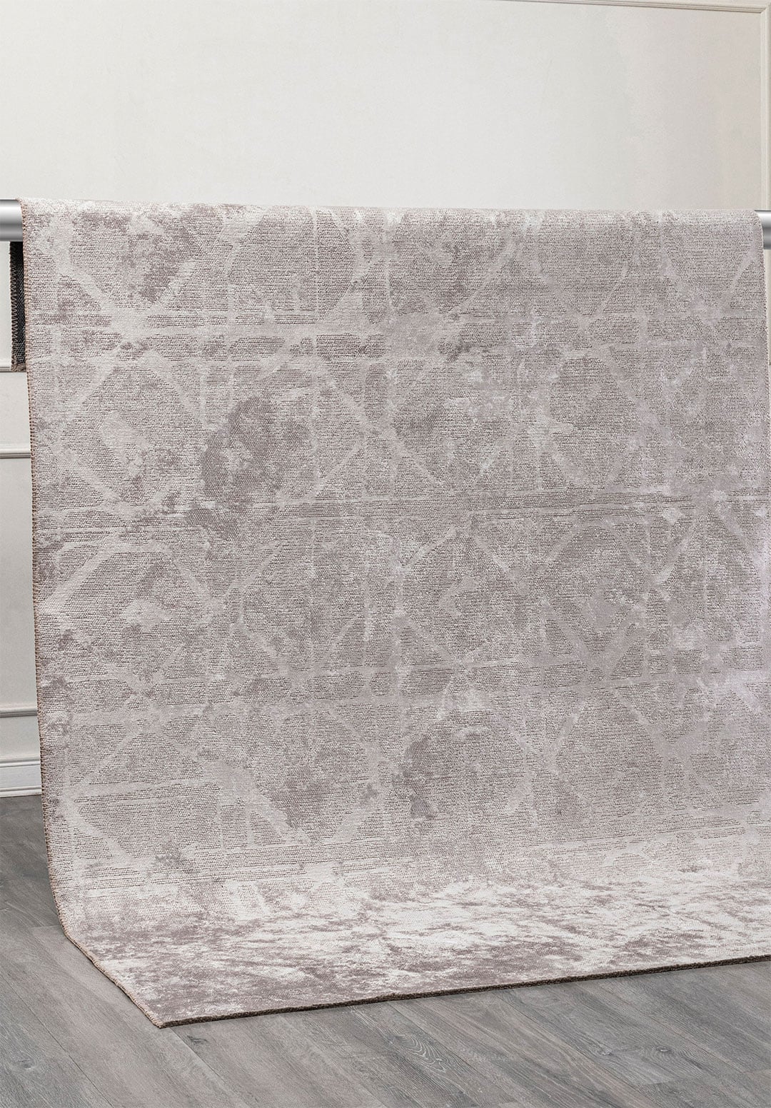 GLAM LIGHT GREY RUG - 4