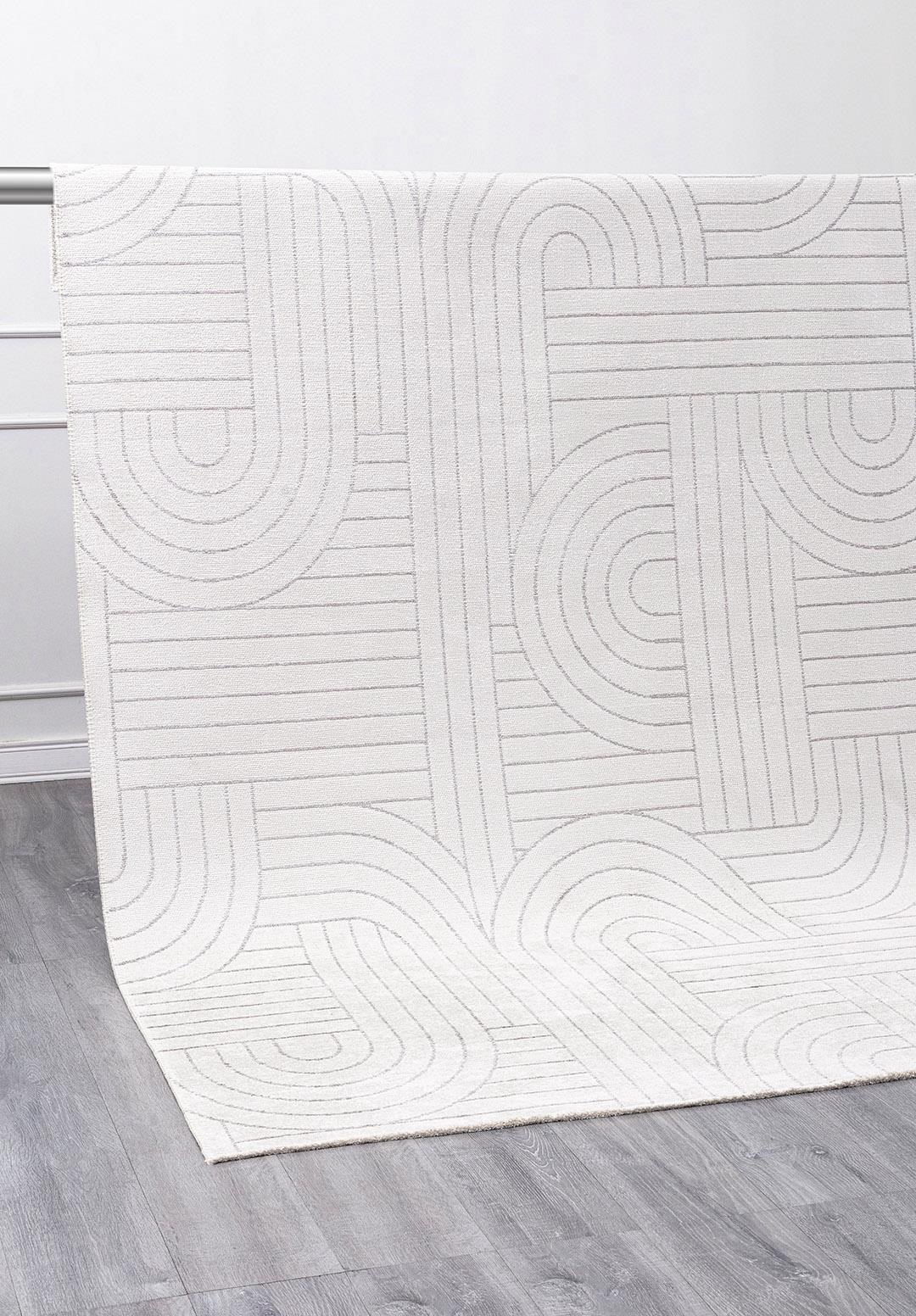 SERPENTINE GREY - ECRU RUG - 4