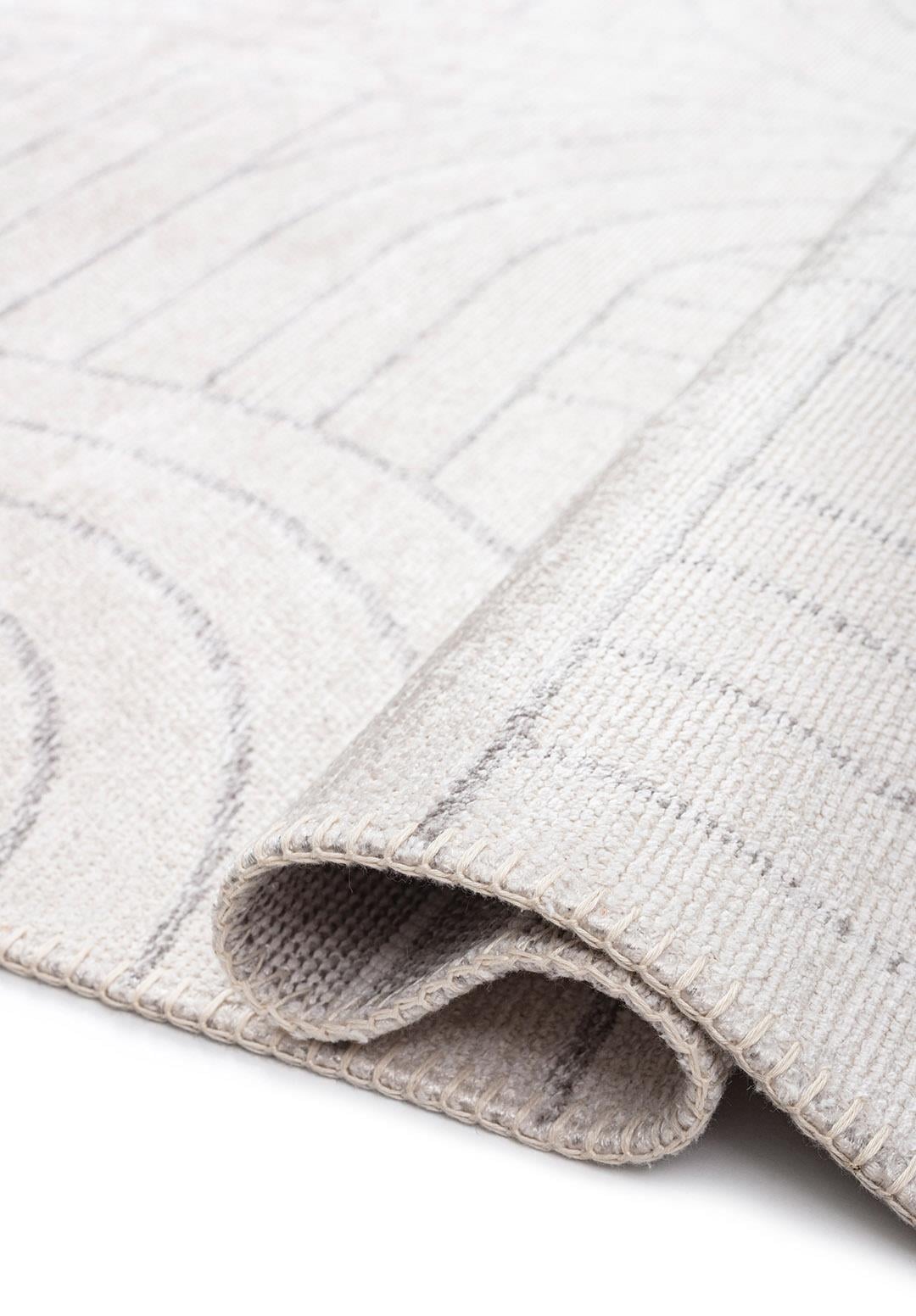 SERPENTINE GREY - ECRU RUG - 2