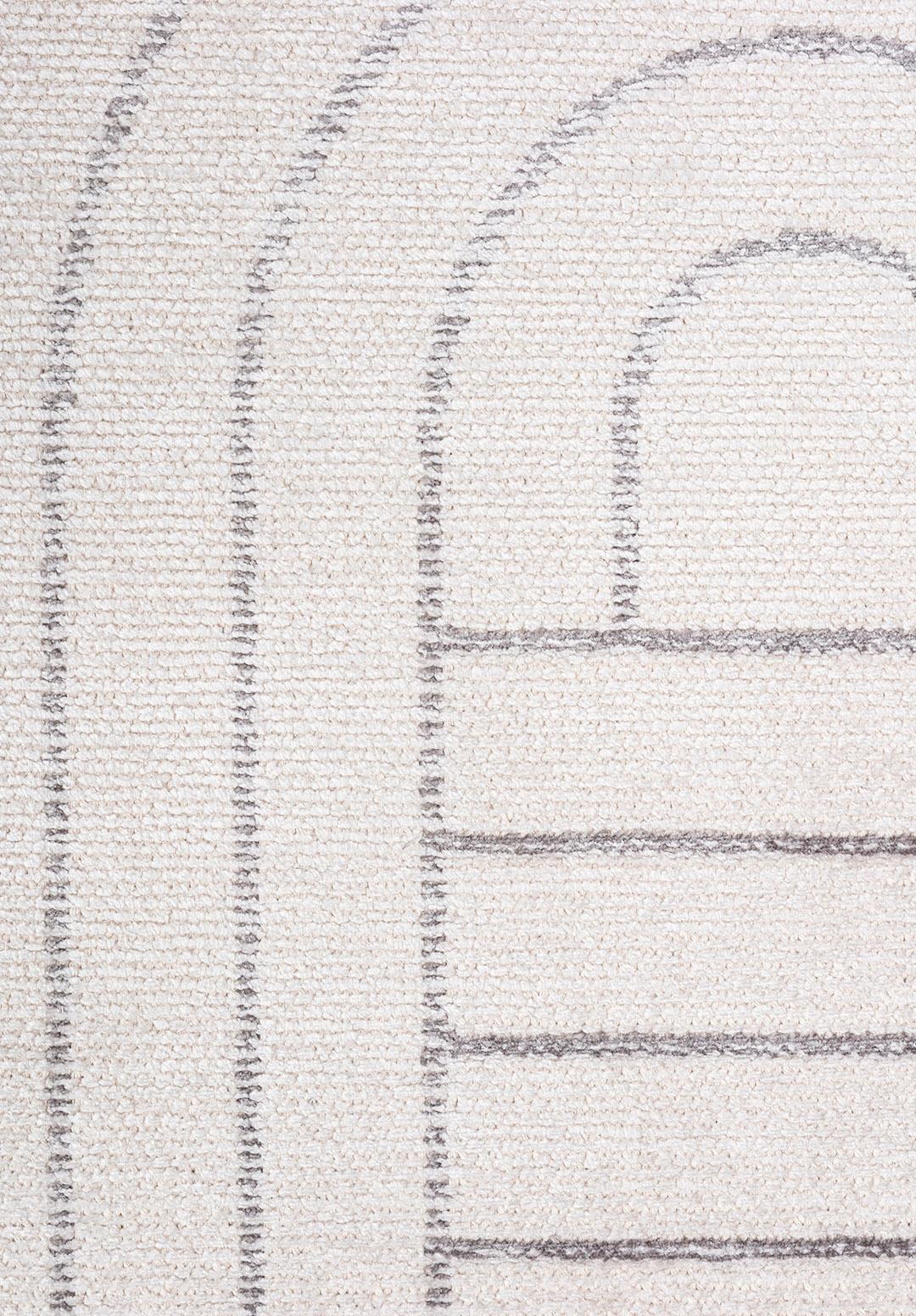SERPENTINE GREY - ECRU RUG - 5
