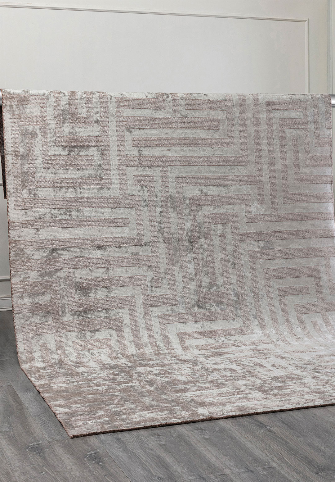 NEST LIGHT GREY RUG - 4